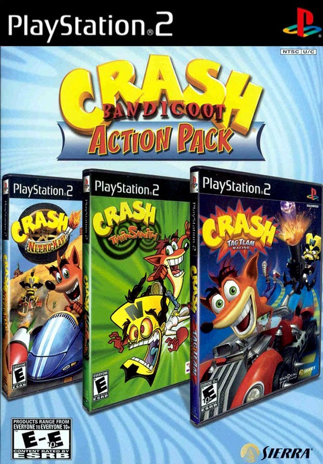 Crash Bandicoot Action Pack - PlayStation 2