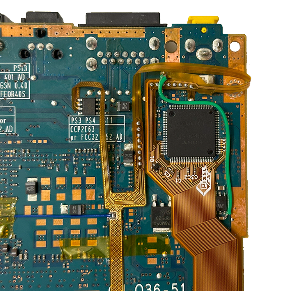 PlayStation 2 Slim Console with PixelFX HDMI Retro Gem Kit Pre-installed