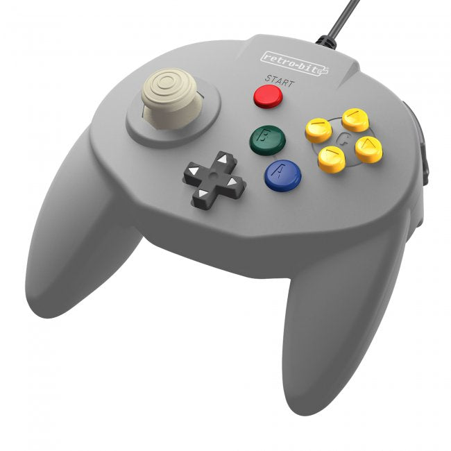 Tribute64 Wired Controller for Nintendo 64 - Gray