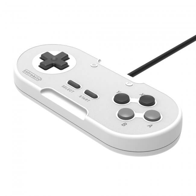 Legacy16 Wired USB Controller for Nintendo Switch / PC - Gray