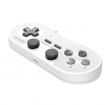 Legacy16 2.4GHz Wireless Controller for Super NES / Switch - Light Gray