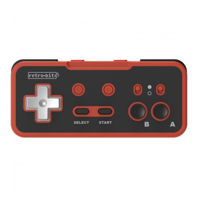 Origin8 2.4 GHz Wireless Controller for Nintendo NES / Switch - Red/Black