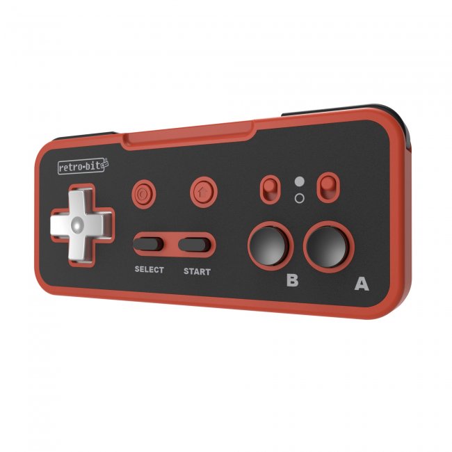 Origin8 2.4 GHz Wireless Controller for Nintendo NES / Switch - Red/Black