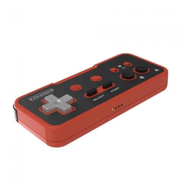 Origin8 2.4 GHz Wireless Controller for Nintendo NES / Switch - Red/Black