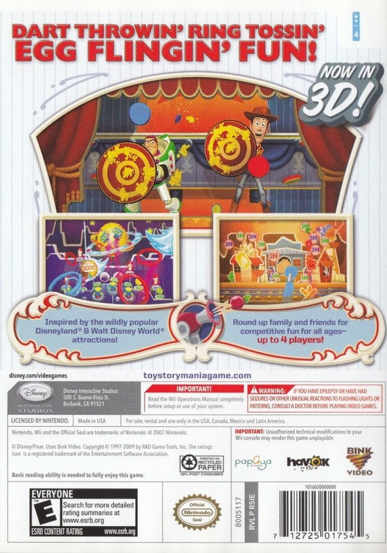 Toy Story Mania! - Wii
