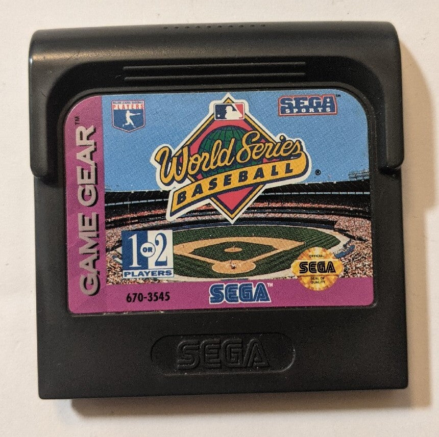 World Series Baseball - SEGA Game Gear