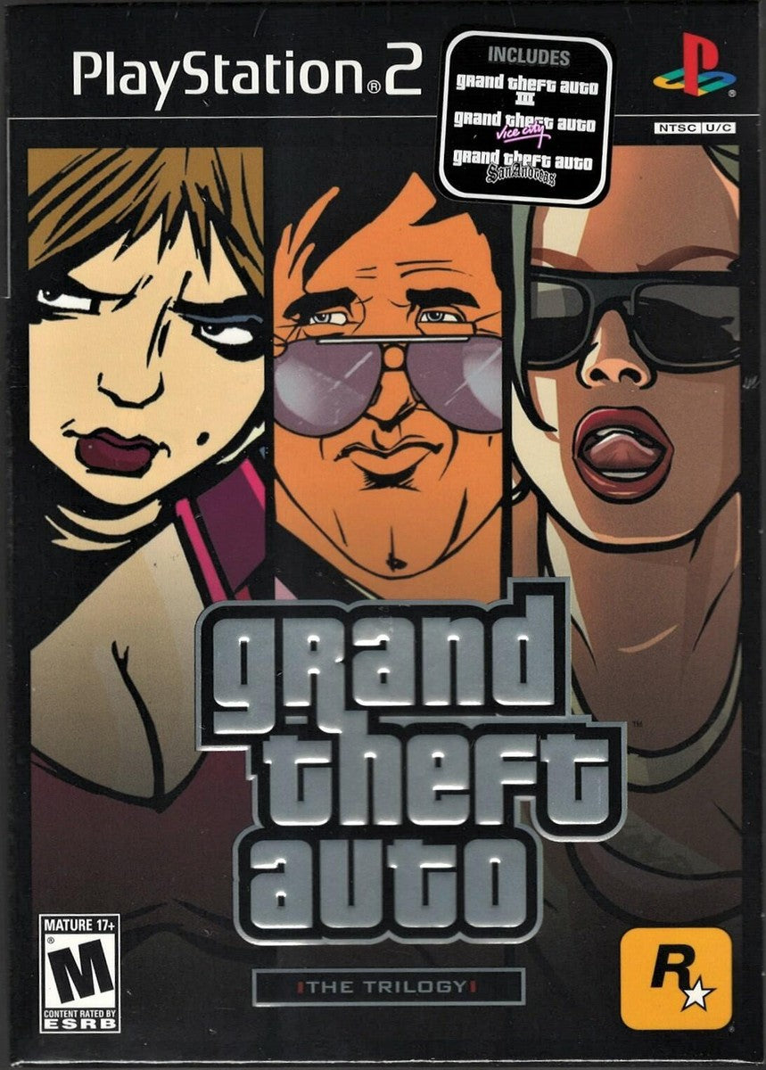 Grand Theft Auto: The Trilogy - GTA III / GTA: Vice City / GTA: San Andreas - PlayStation 2