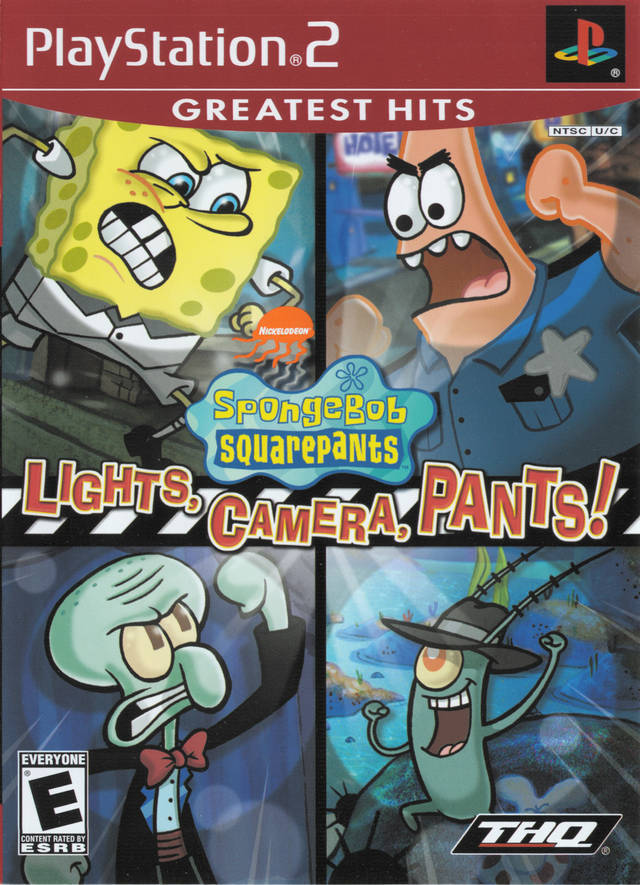 SpongeBob SquarePants: Lights, Camera, Pants! (Greatest Hits) - PlayStation 2