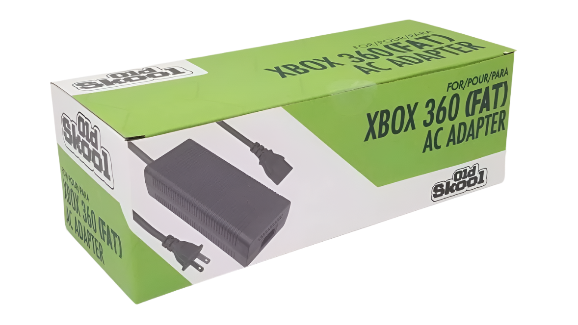 AC Adapter Power Supply for Xbox 360 (Oldest Model)