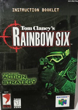 Tom Clancy's Rainbow Six - N64 Manual