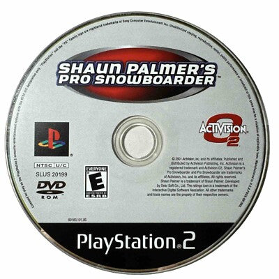 Shaun Palmer's Pro Snowboarder - PlayStation 2