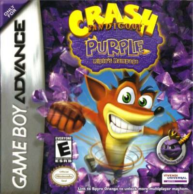 Crash Bandicoot Purple: Ripto's Rampage - Game Boy Advance
