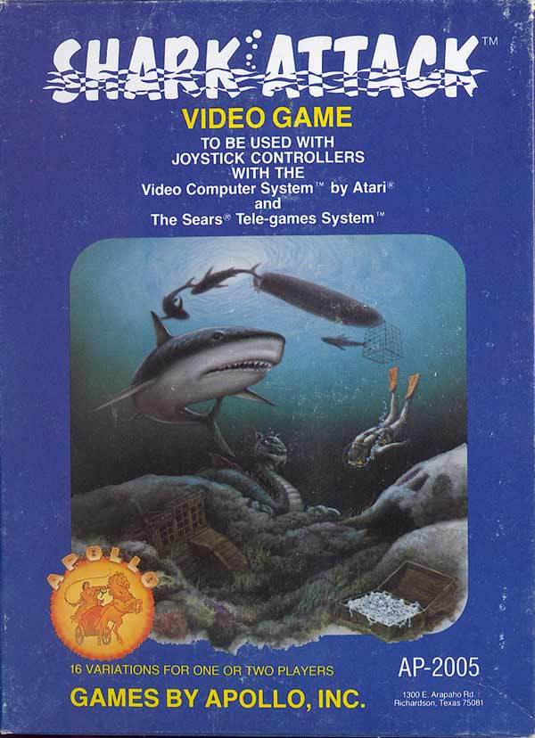 Shark Attack - Atari 2600