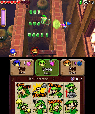 Legend of Zelda: Tri Force Heroes - Nintendo 3DS