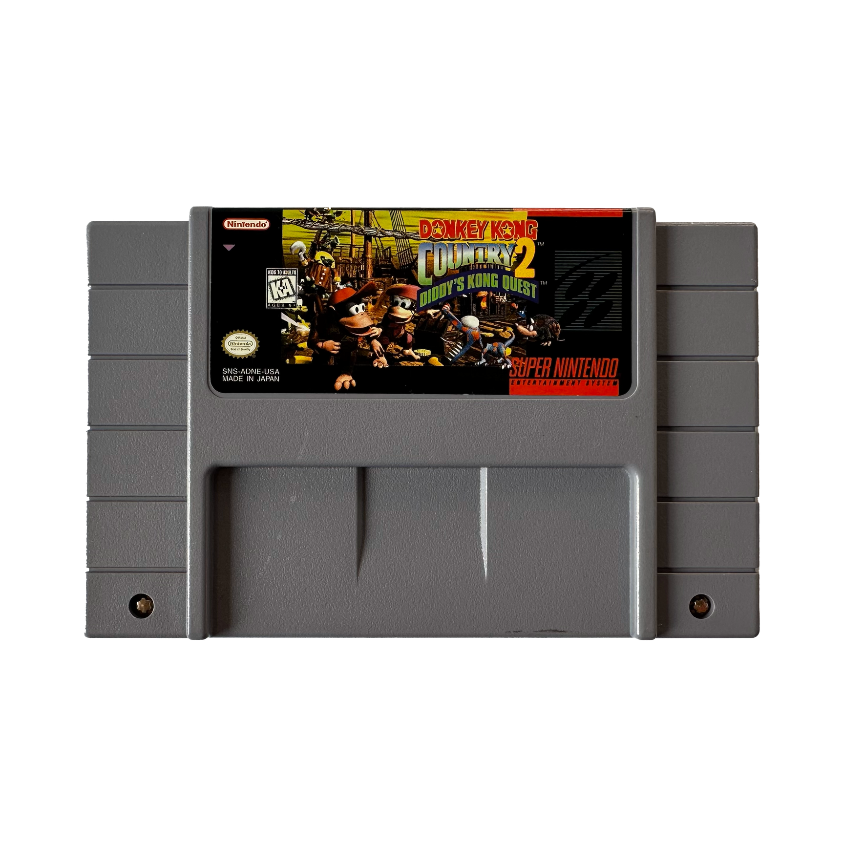 Donkey Kong Country 2: Diddy's Kong Quest - Super Nintendo