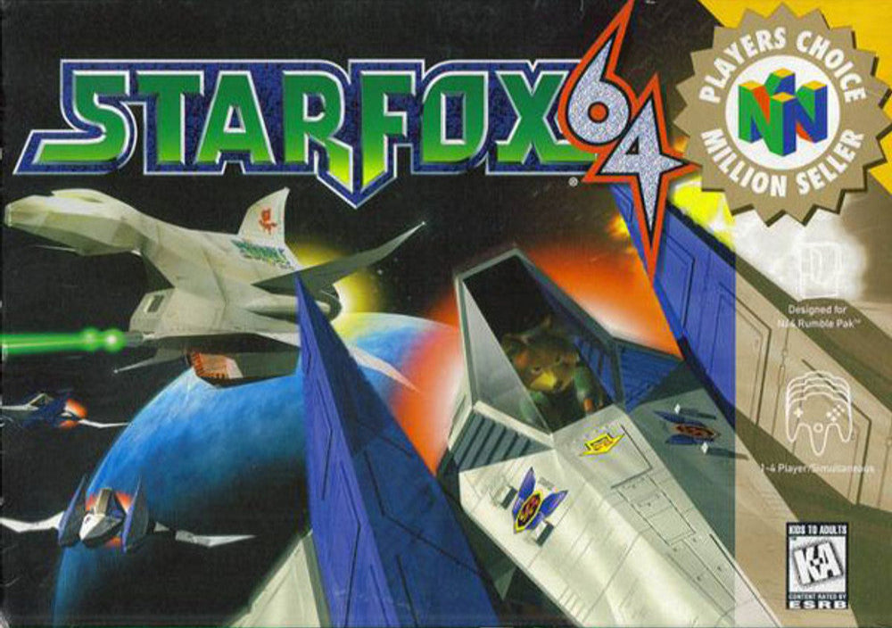Star Fox 64 (Player's Choice) - Nintendo 64