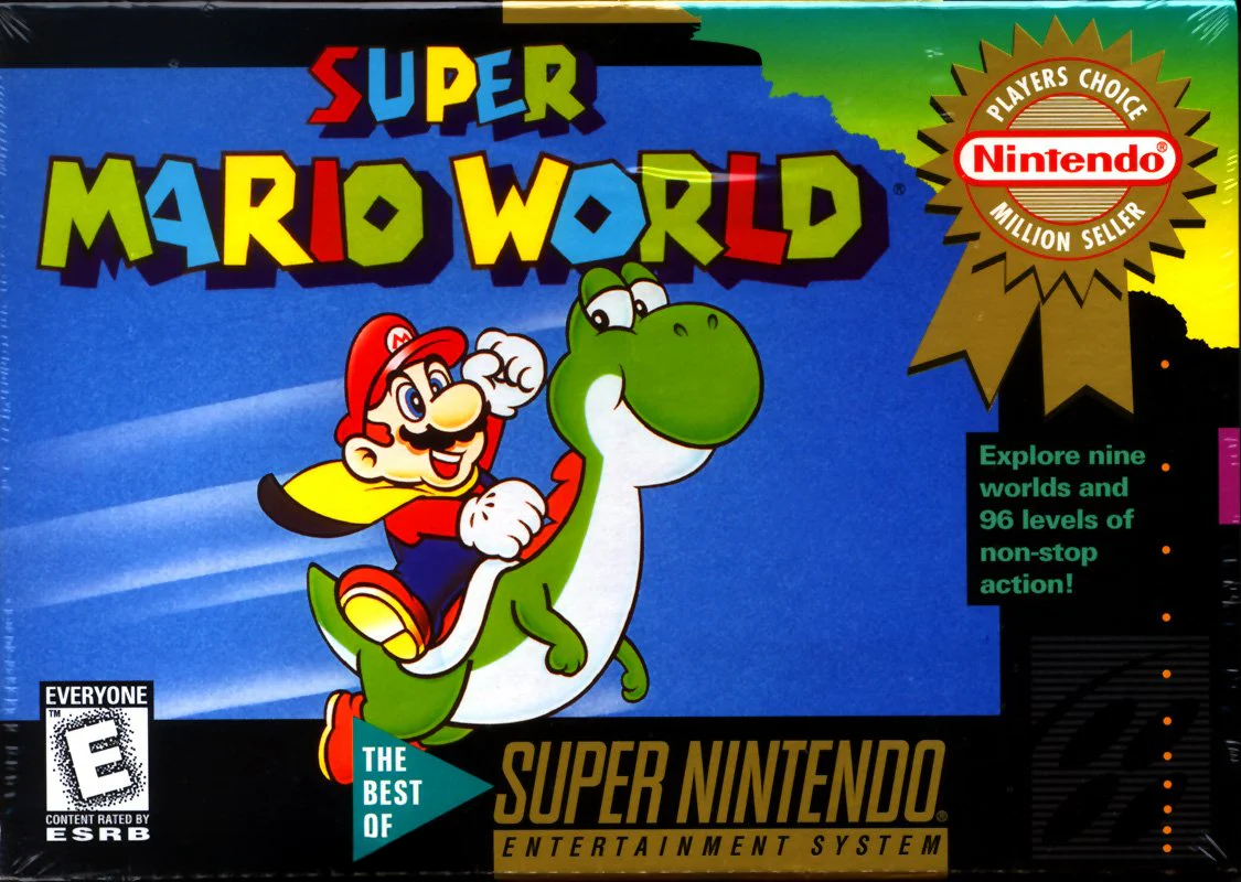 Super Mario World (Player's Choice) - Super Nintendo