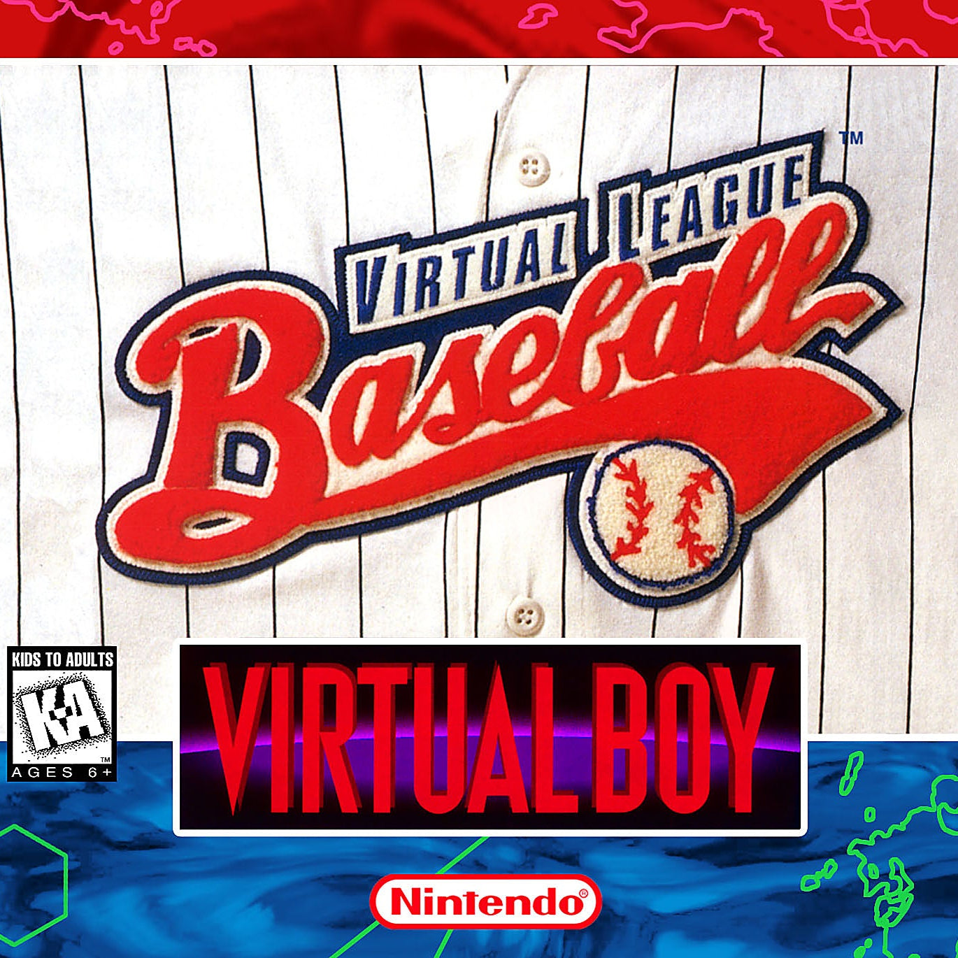 Virtual League Baseball - Virtual Boy