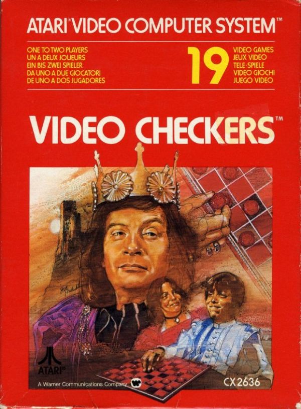 Video Checkers - Atari 2600
