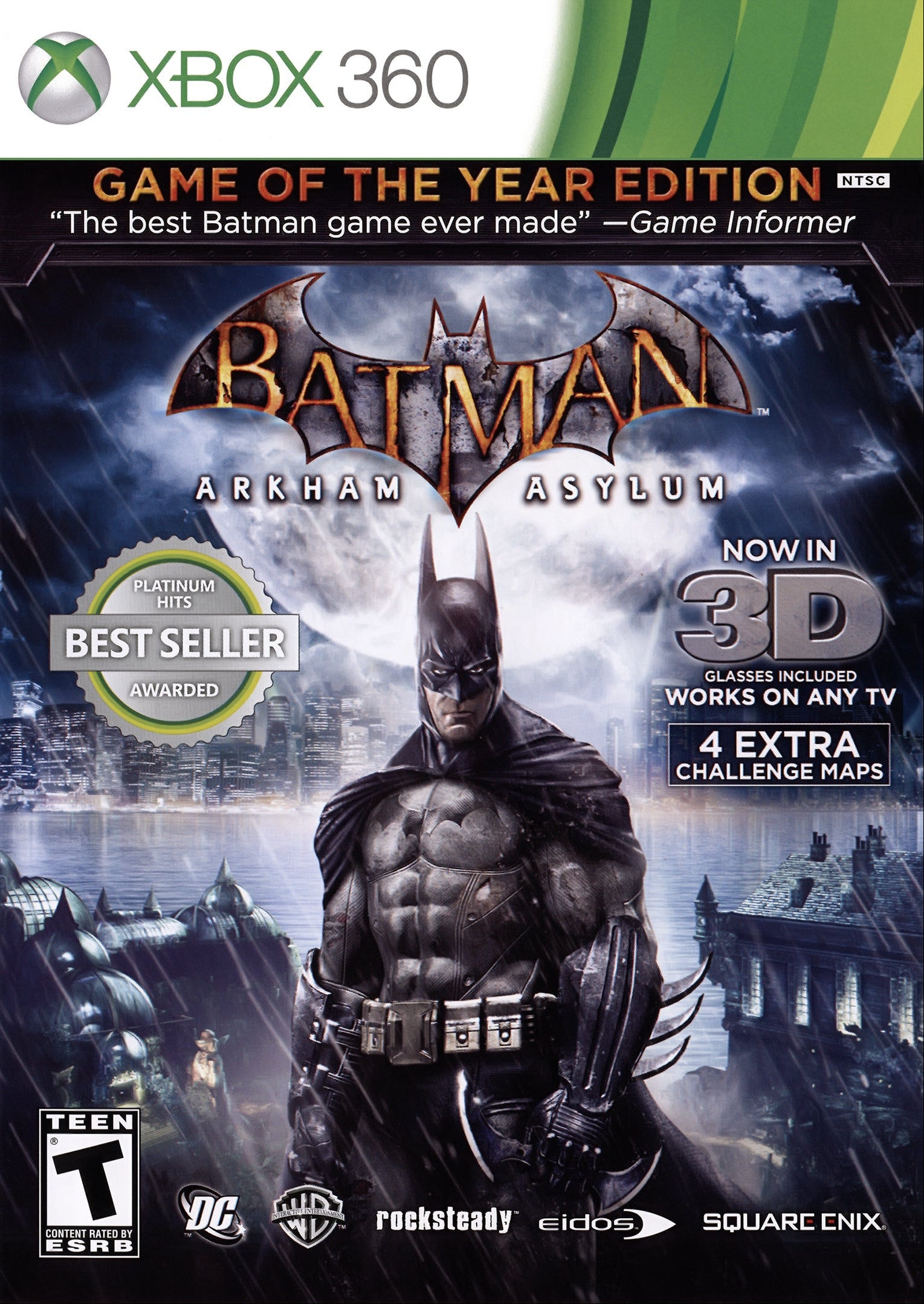 Batman: Arkham Asylum - Game of the Year Edition - Xbox 360