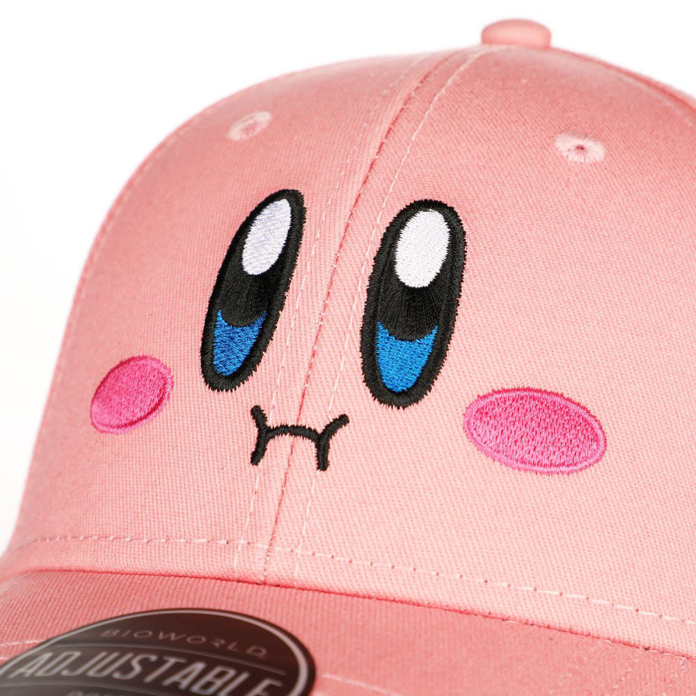 Big Face Kirby Pink Adjustable Hat