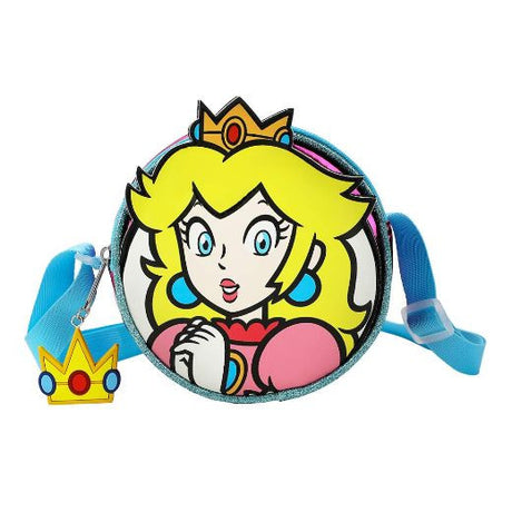 Princess Peach Super Mario 5.5" Crossbody Bag