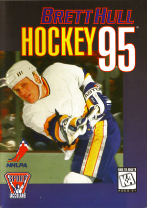 Brett Hull Hockey 95 - SEGA Genesis