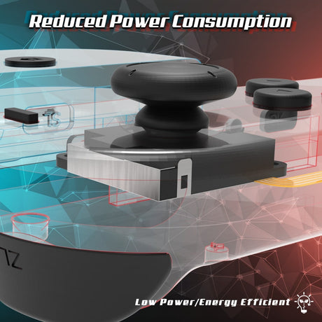 TMR Electromagnetic, Drift-Free Replacement Sticks for Nintendo Switch (2-Pack)