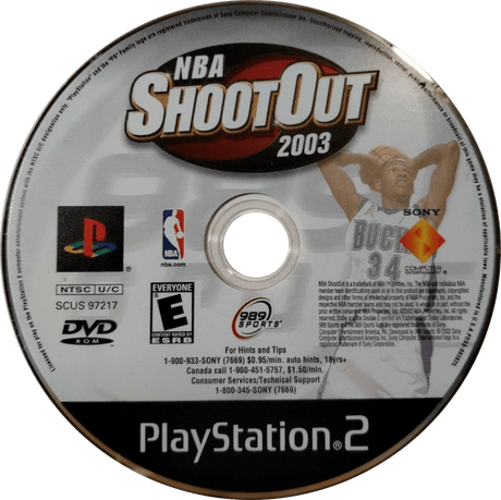 NBA Shootout 2003 - PlayStation 2