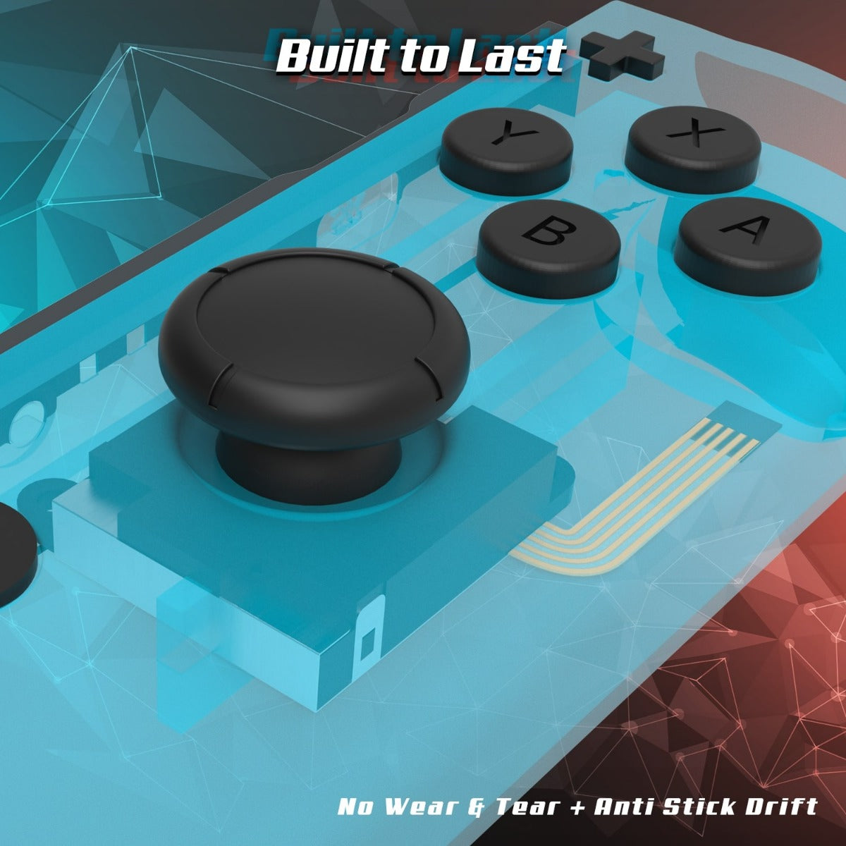 TMR Electromagnetic Joystick Replacement Kit for Nintendo Switch, Switch OLED, Switch Lite Joy Con