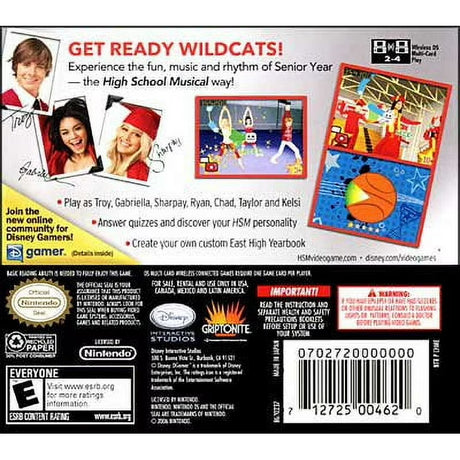 High School Musical 3: Senior Year - Nintendo DS