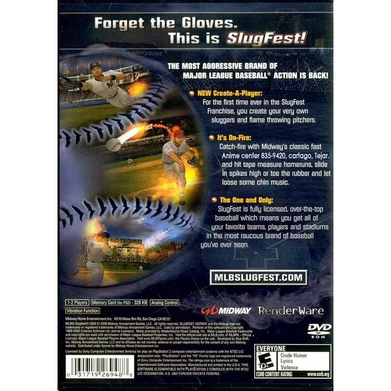 MLB SlugFest 2006 - PlayStation 2