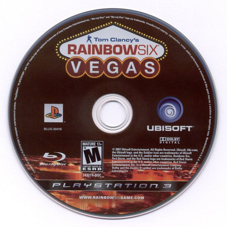 Tom Clancy's Rainbow Six: Vegas - PlayStation 3
