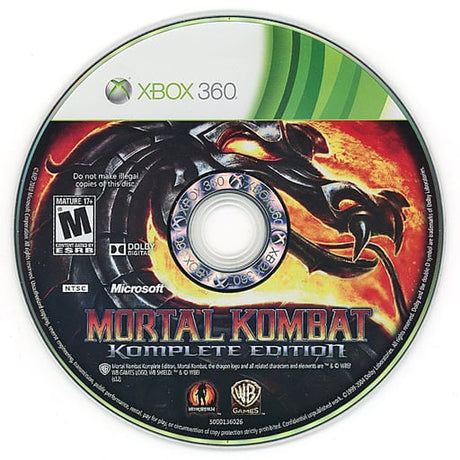 Mortal Kombat: Komplete Edition - Xbox 360