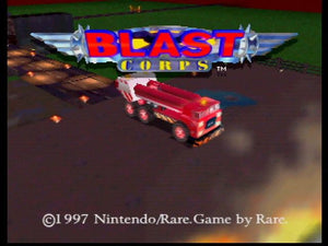Blast Corps - Nintendo 64