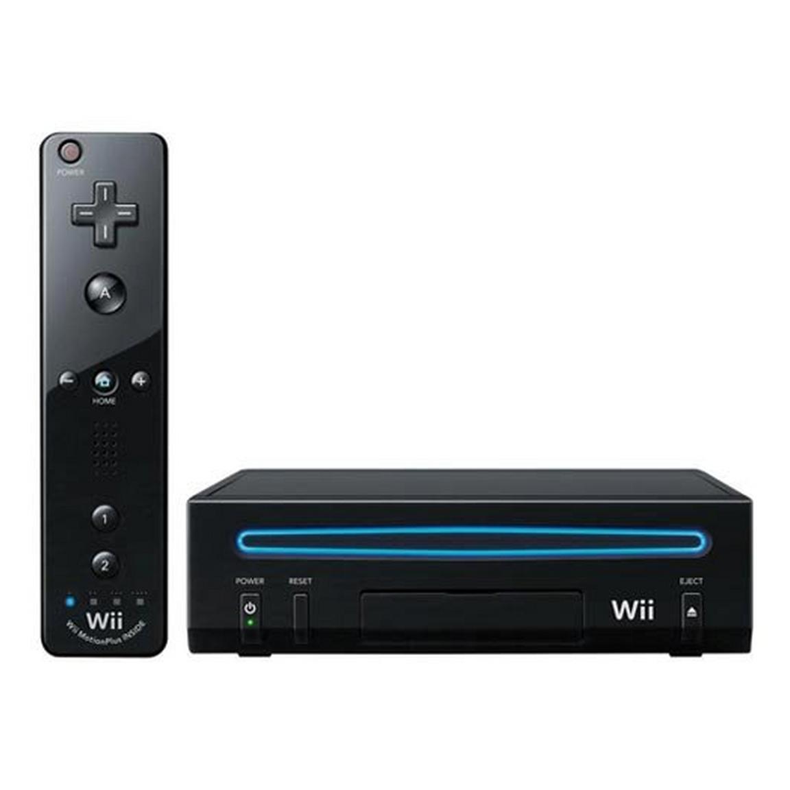 Nintendo Wii Console with Wii Motion Plus - Black
