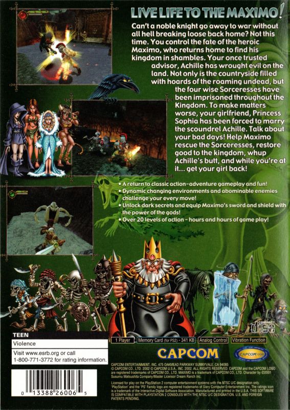 Maximo: Ghosts to Glory - PlayStation 2