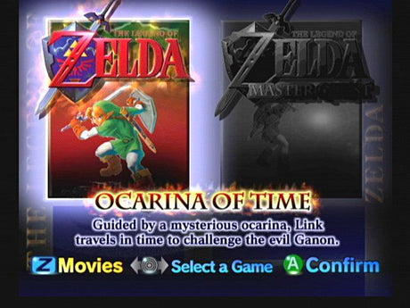 Legend of Zelda: Ocarina of Time / Master Quest - GameCube
