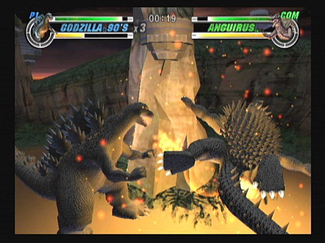 godzilla kill all monsters Godzilla: Destroy All Monsters Melee