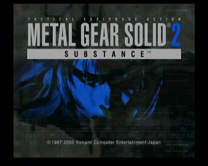 metal gear solid 2 vs substance Metal Gear Solid 2: Substance