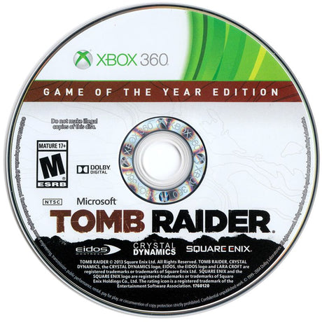 Tomb Raider: Game of the Year Edition - Xbox 360