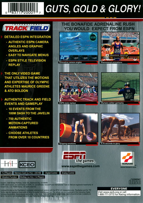 ESPN International Track & Field - PlayStation 2
