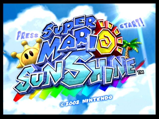 Super Mario Sunshine (Player's Choice) - GameCube