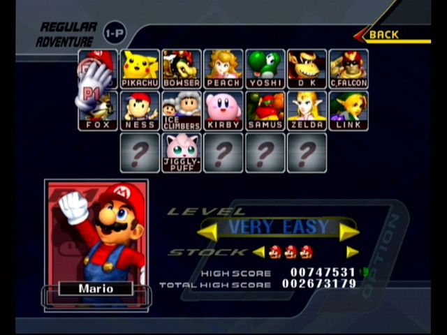 Super Smash Bros. Melee - Gamecube