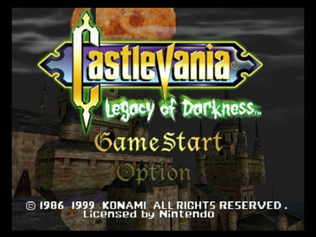 Castlevania: Legacy of Darkness - Nintendo 64