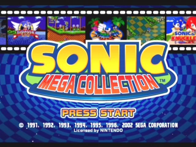 Sonic Mega Collection - GameCube