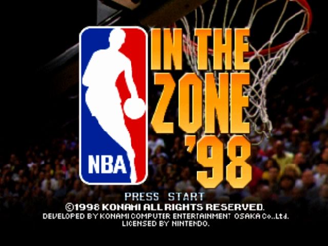 NBA In the Zone '98 - Nintendo 64