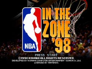 NBA In the Zone '98 - Nintendo 64
