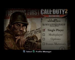 Call of Duty 2: Big Red One - PlayStation 2