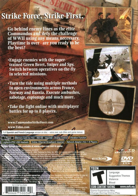 Commandos: Strike Force - PlayStation 2